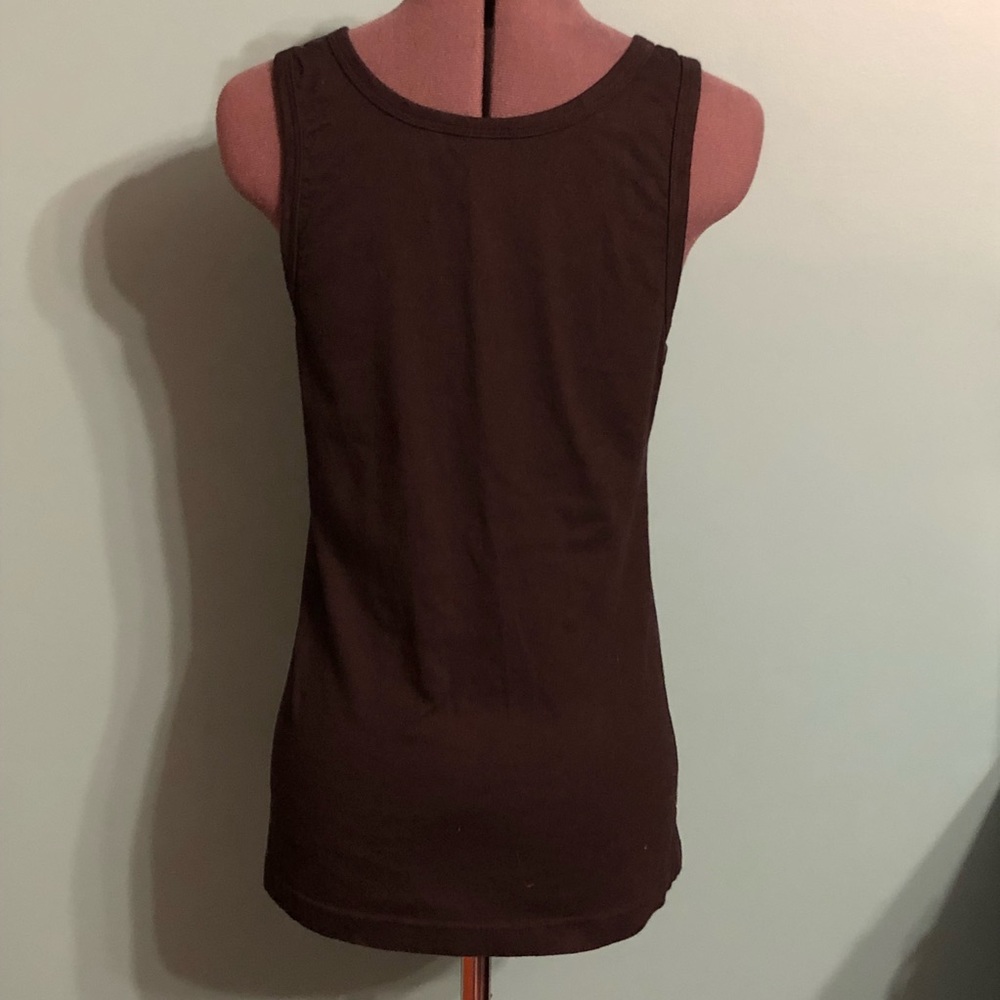 Black Embroidered Tank - Picture 3 of 4